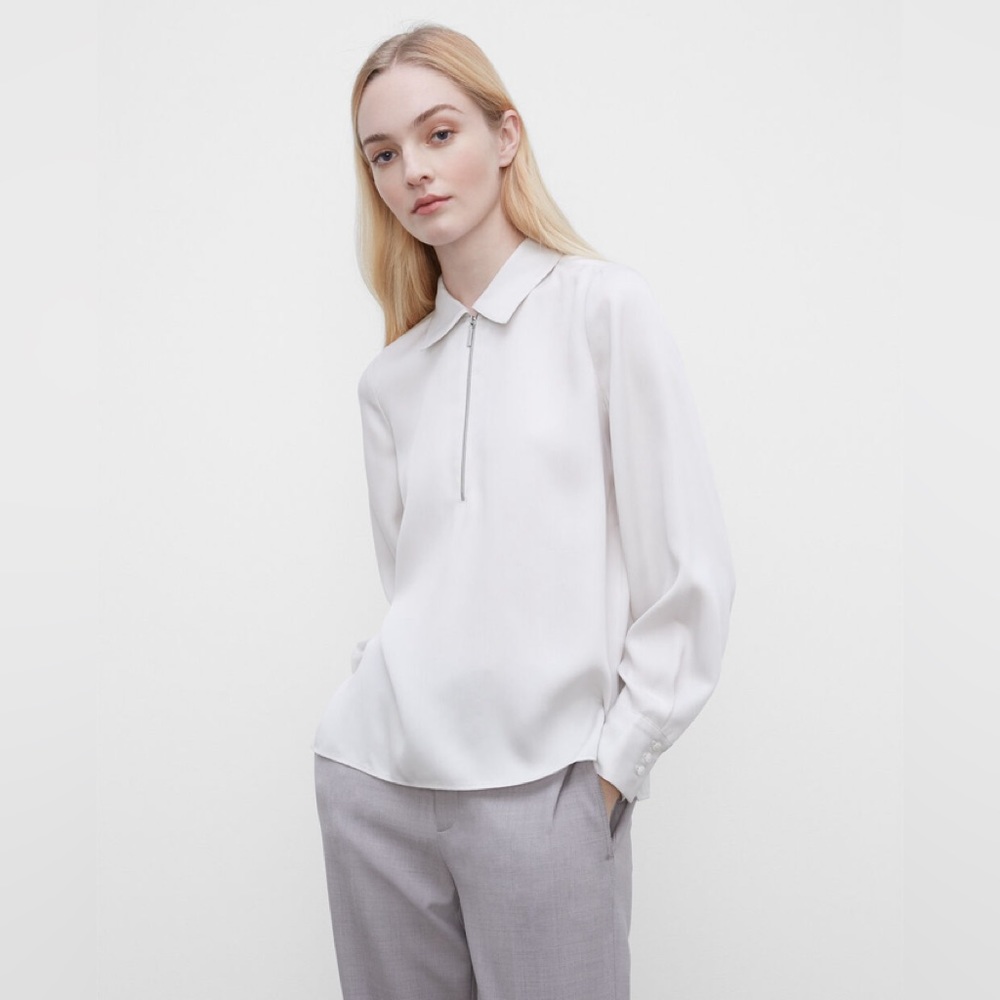 Club Monaco 
Zipper Front Shirt